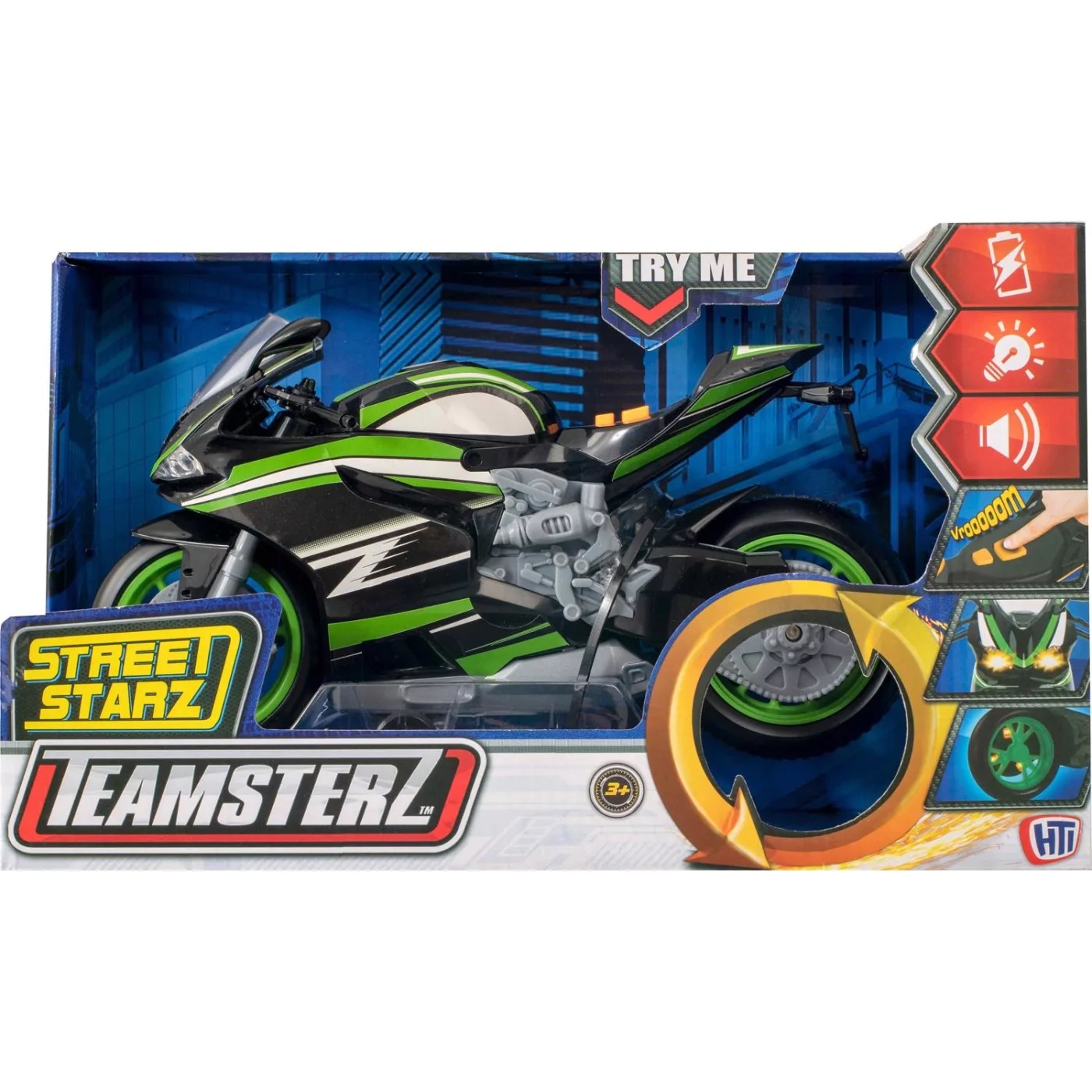 تيمسترز - دراجة نارية بأضواء وأصوات