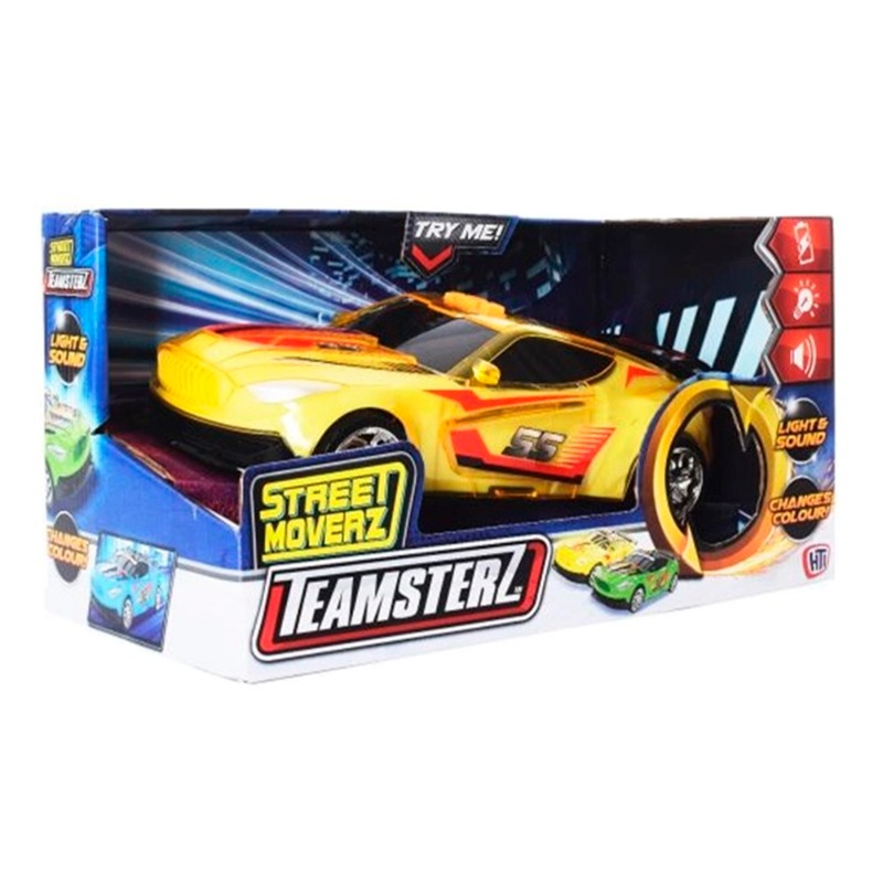 تيمسترز - سيارة ستريت موفيرز متغيرة اللون لون أصفر
