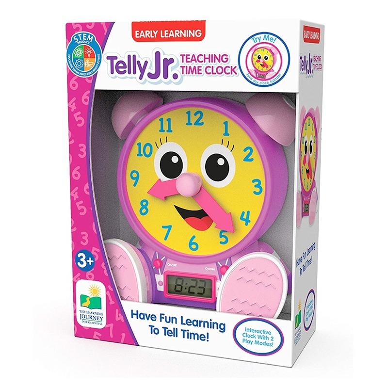 ذا ليرننج جورني - ساعة ايرلي ليرننج التعليمية لون وردي