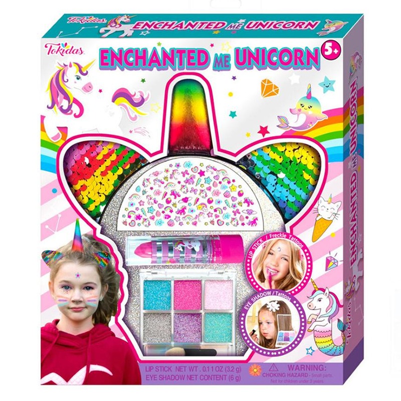 توكيداس - مجموعة مستحضرات التجميل بتصميم اليونيكورن