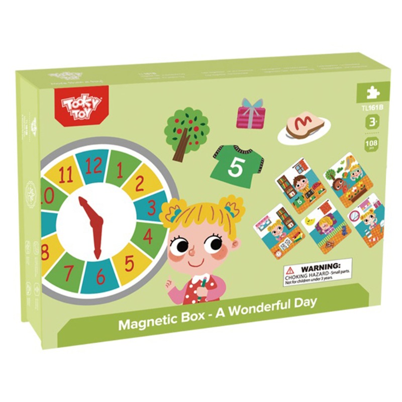 توكي توي - مجموعة بازل الصور المغناطيسي ووندرفل داي - 108 قطعة