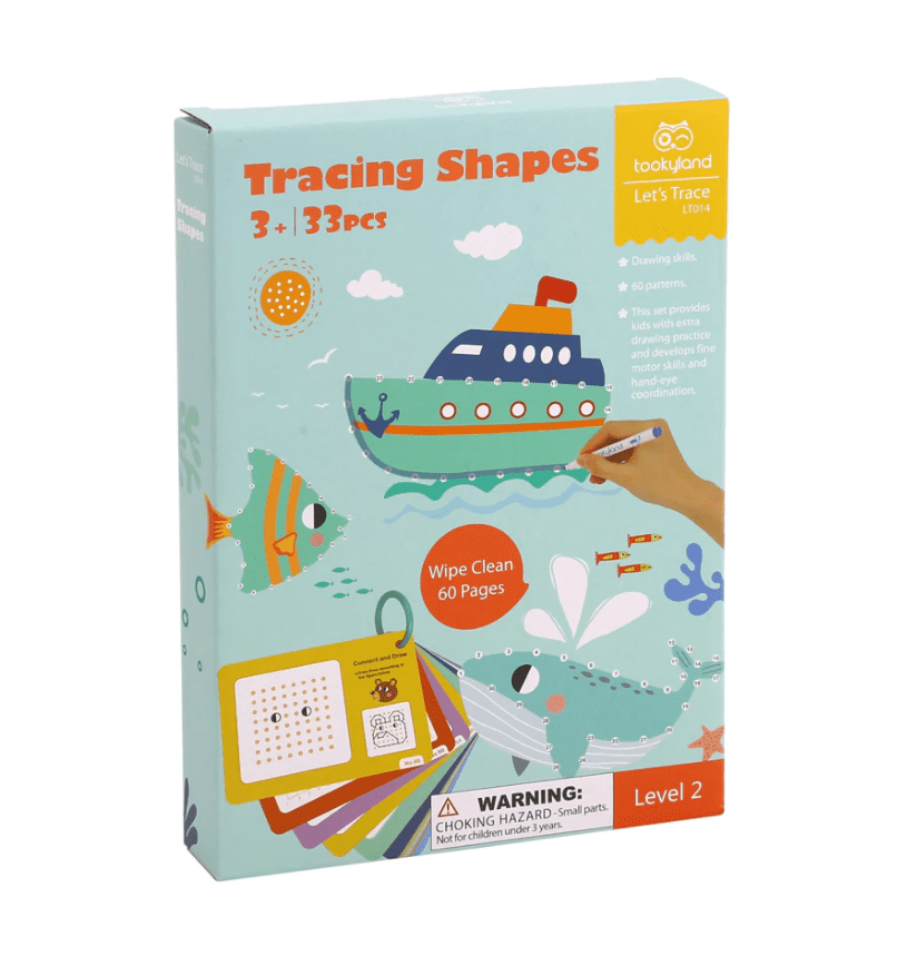 توكي لاند - مجموعة لعب تريسنج شيبس 33 قطعة