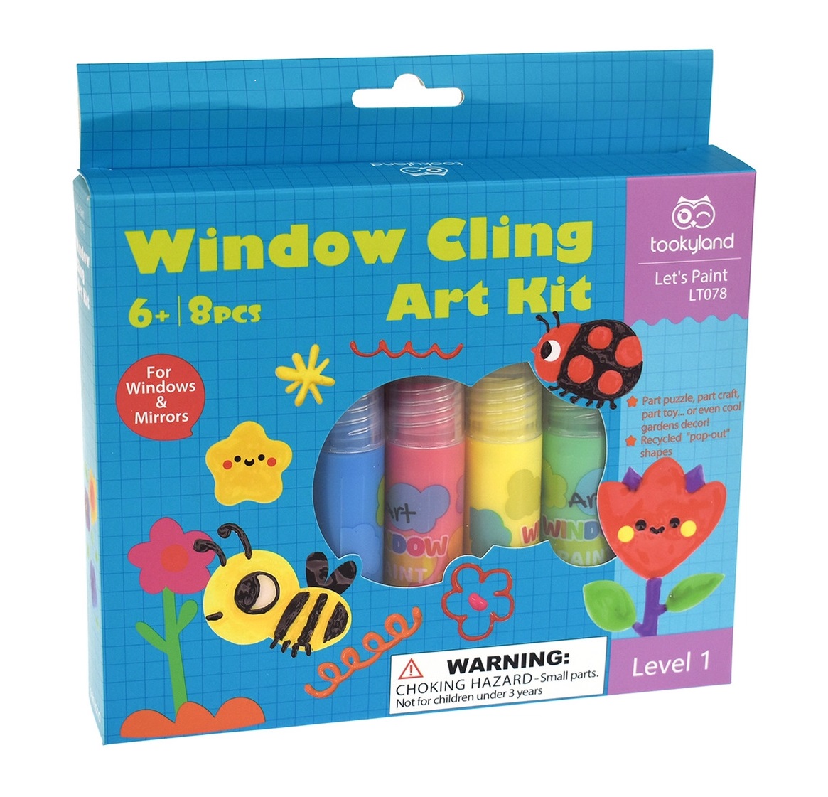 توكي لاند - مجموعة ألوان للنافذة 6 قطع