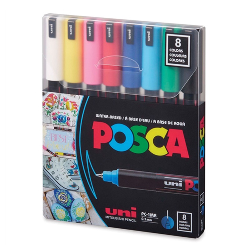 يوني بوسكا - مجموعة أقلام التلوين والرسم على الأسطح