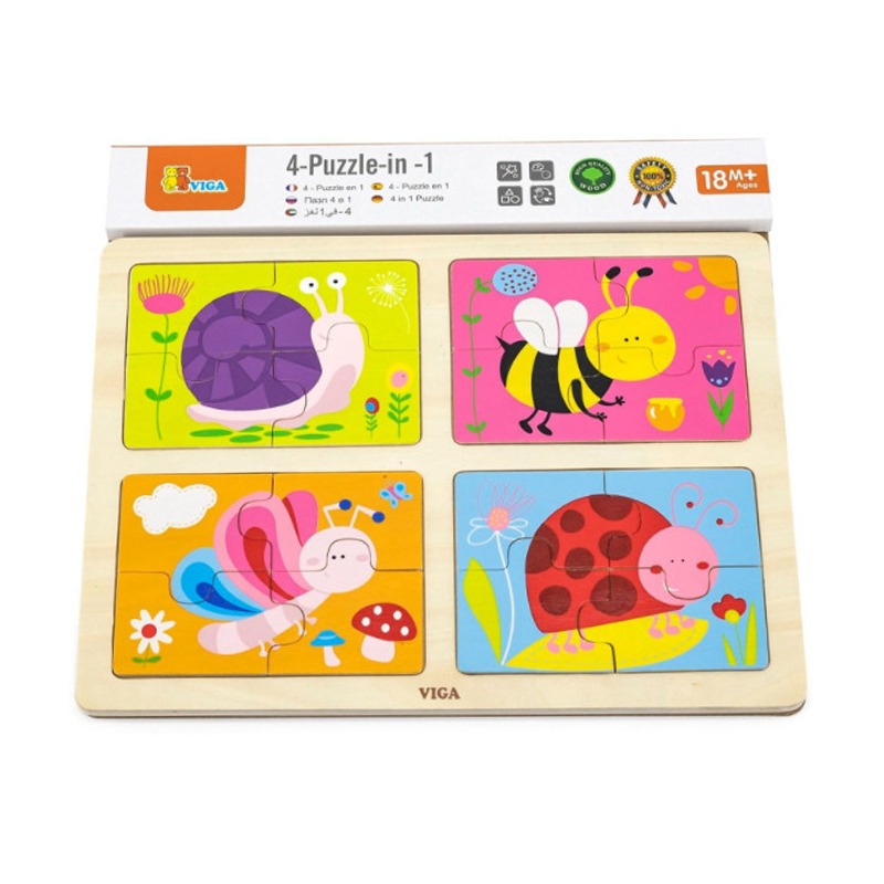 فيجا - بازل الحشرات 4 في 1