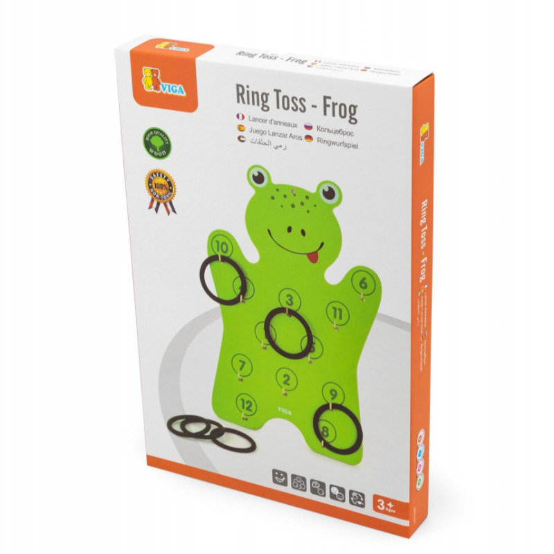 Viga Ring Toss Frog