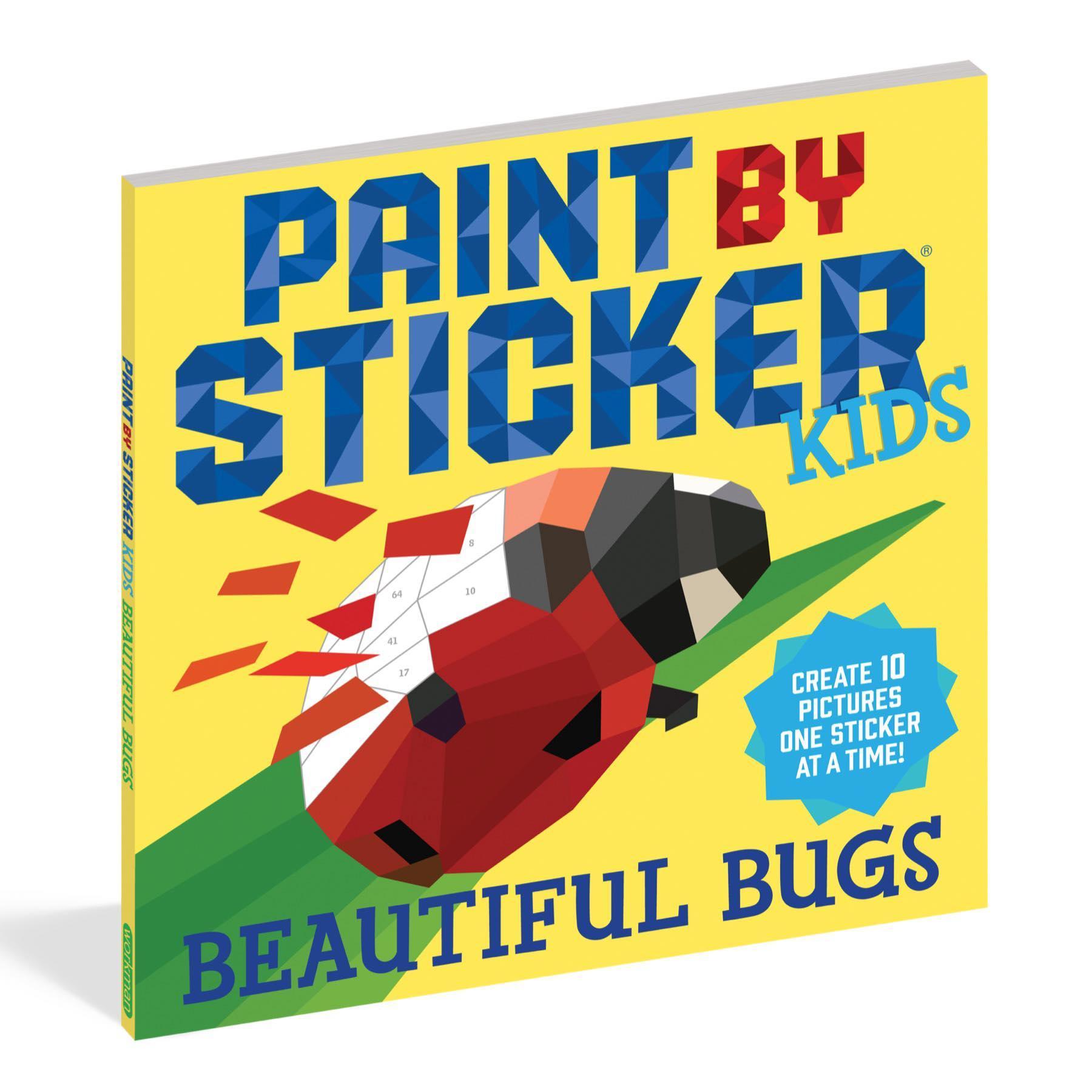 Workman Paint By Sticker Kids - Beautiful Bugs