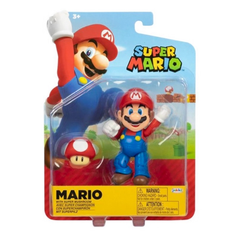 نينتندو ويف شخصيات سوبر ماريو بحجم 4 إنش