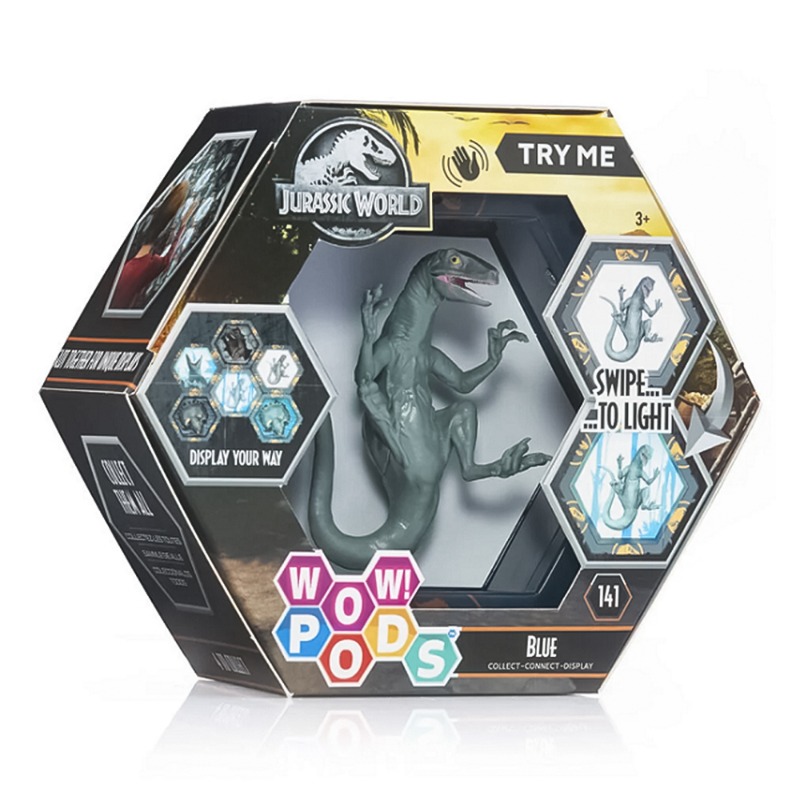 WOW PODS Jurassic World Light Up Figures - Blue