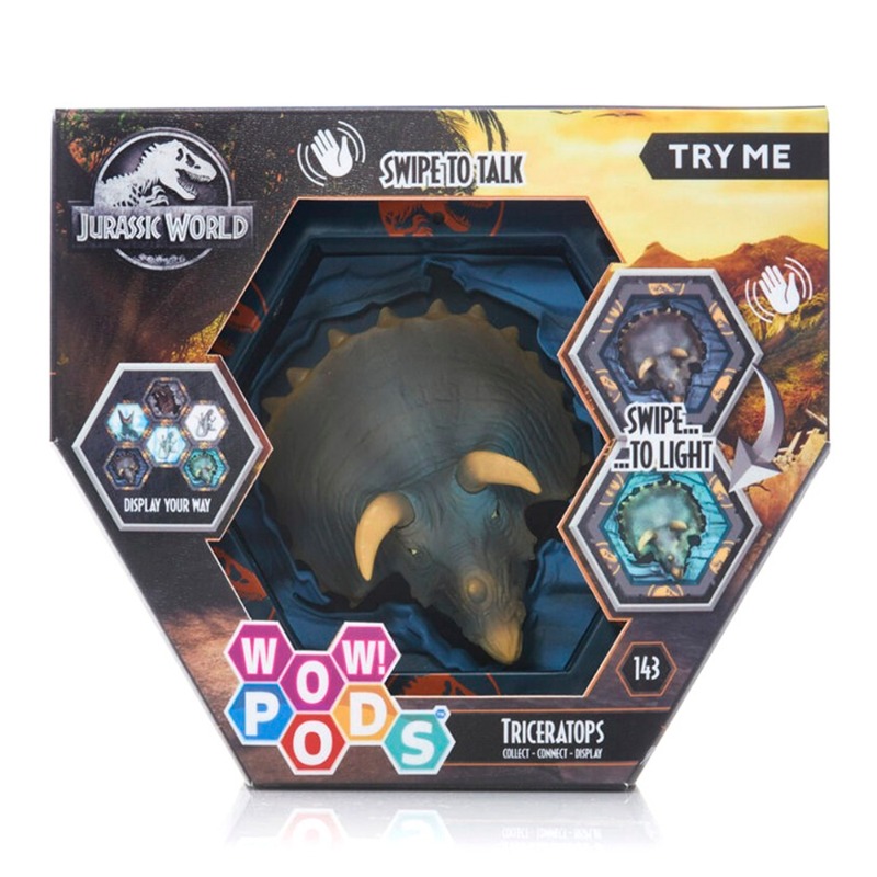 واو بودز - جوراسيك وورلد شخصية ترايسيراتوبس المضيئة