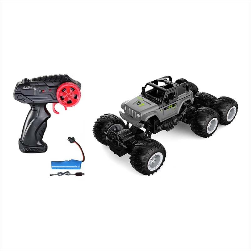 سيارة رانجلر إكسبلوسيف للطرق الوعرة مع جهاز تحكم عن بعد