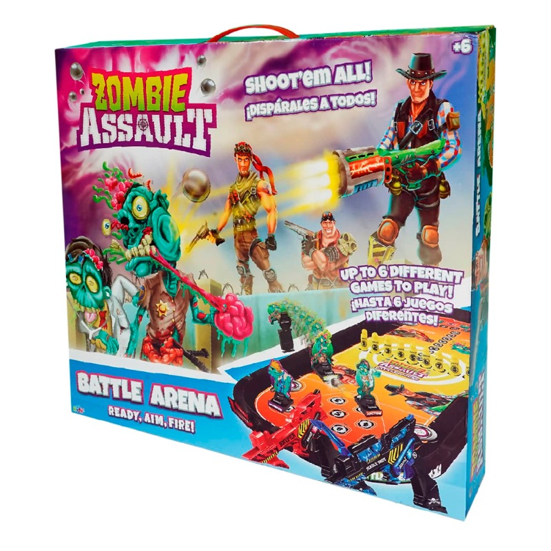 مجموعة لعب معركة زومبي أرينا