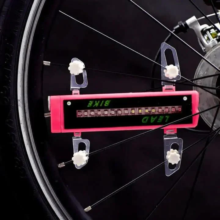 إضاءة صمام عجلة الدراجة LED 16 – ألوان فلاش ليلية مذهلة