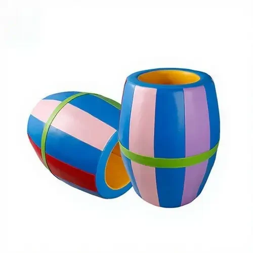 برميل إسفنج لعبة للأطفال