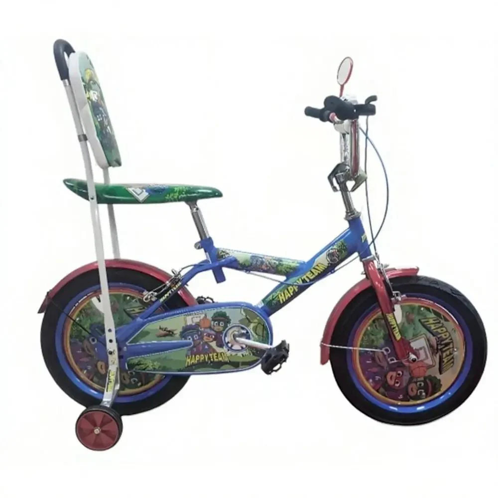 دراجة هوائية 16 بوصة بتصميم عصري مع مقعد مريح