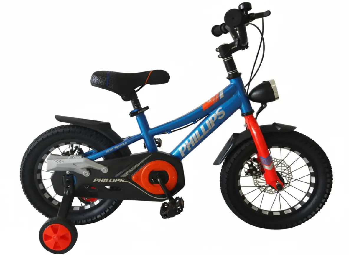 دراجة هوائية 16 بوصة بتصميم رياضي | متوفر باللون ( الأحمر ، الأزرق ، بني ، الأخضر )