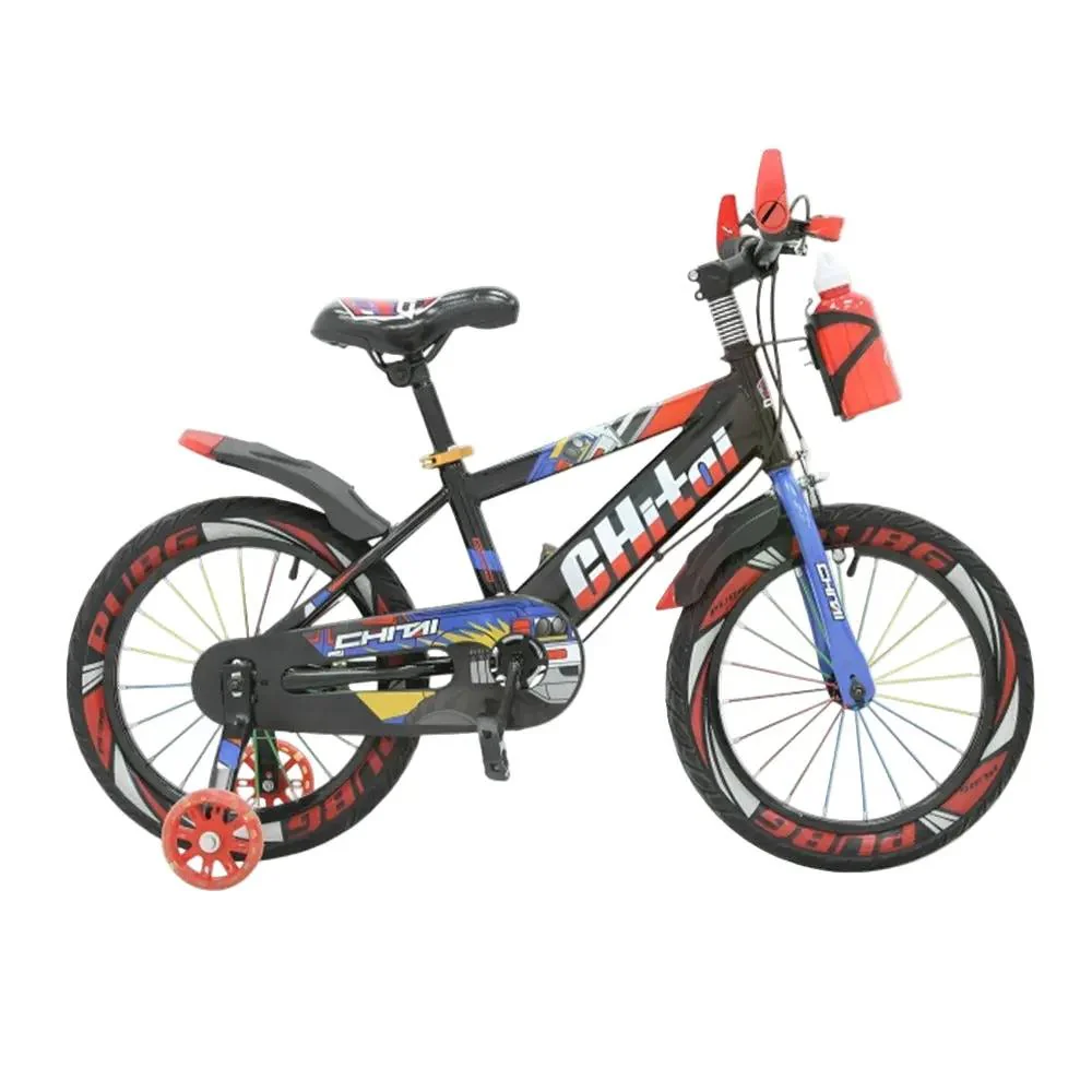 دراجة هوائية 16 بوصة بتصميم رياضي| متوفر باللون ( الأحمر ، الأزرق ، البرتقالي)