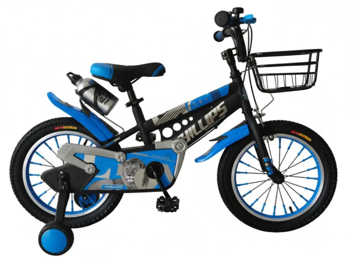 دراجة هوائية 16 بوصة و20 بوصة بتصميم رياضي | متوفر باللون ( الأخضر ، الأحمر ، الأزرق )