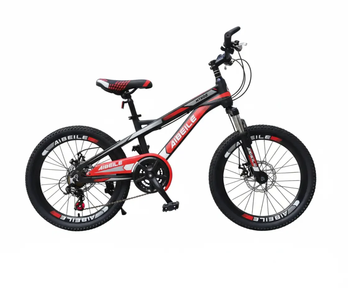 دراجة هوائية 22 بوصة بتصميم أنيق مع سلة