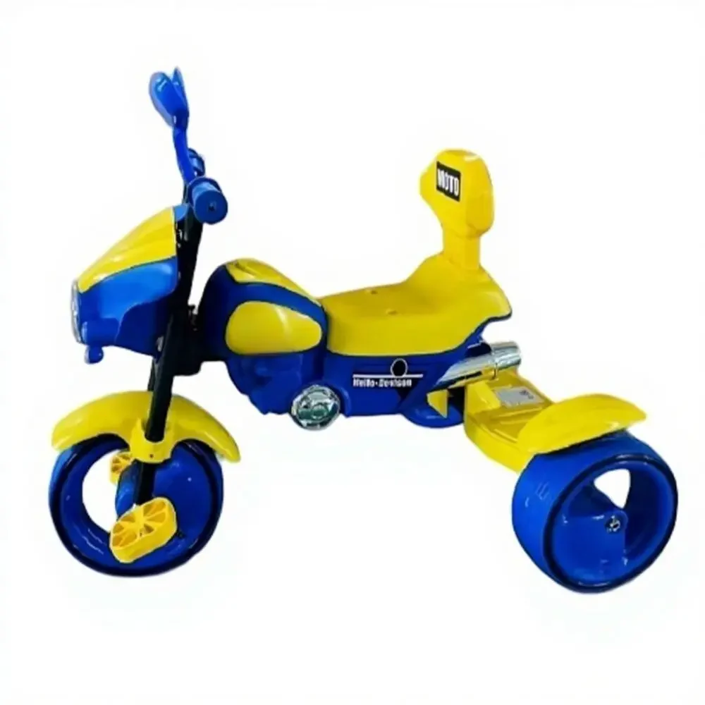 دراجة ثلاثية العجلات للأطفال مع تصميم عصري | متوفر باللوان ( الأحمر ، الأصفر ، بنفسجي )