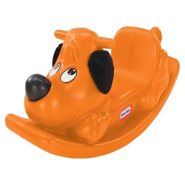 جرو هزاز للأطفال باللون البرتقالي من Little Tikes