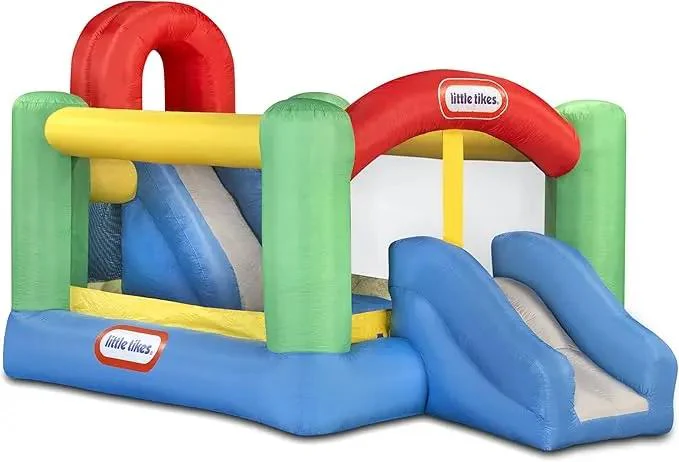 قلعة القفز مع زحليقتين للأطفال Little Tikes