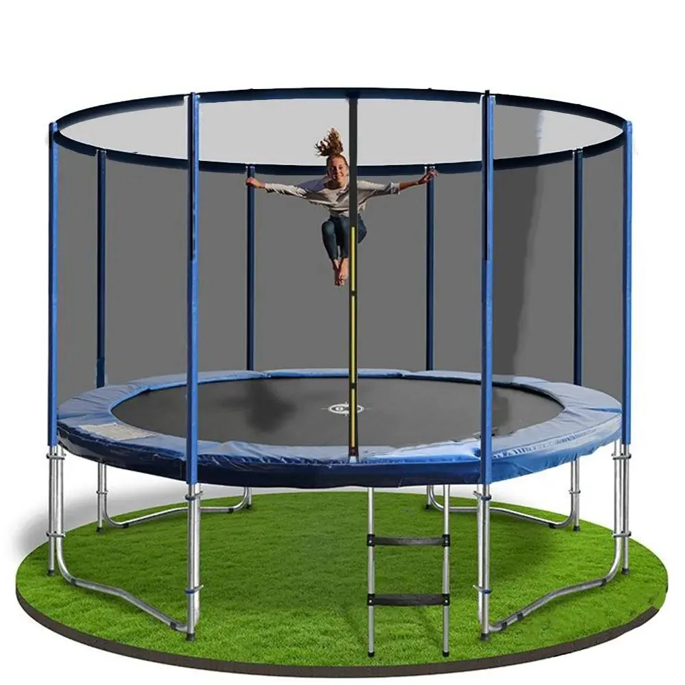 نطاطية ( ترامبولين ) مع شبكة أمان للأطفال بمقاسات مختلفة