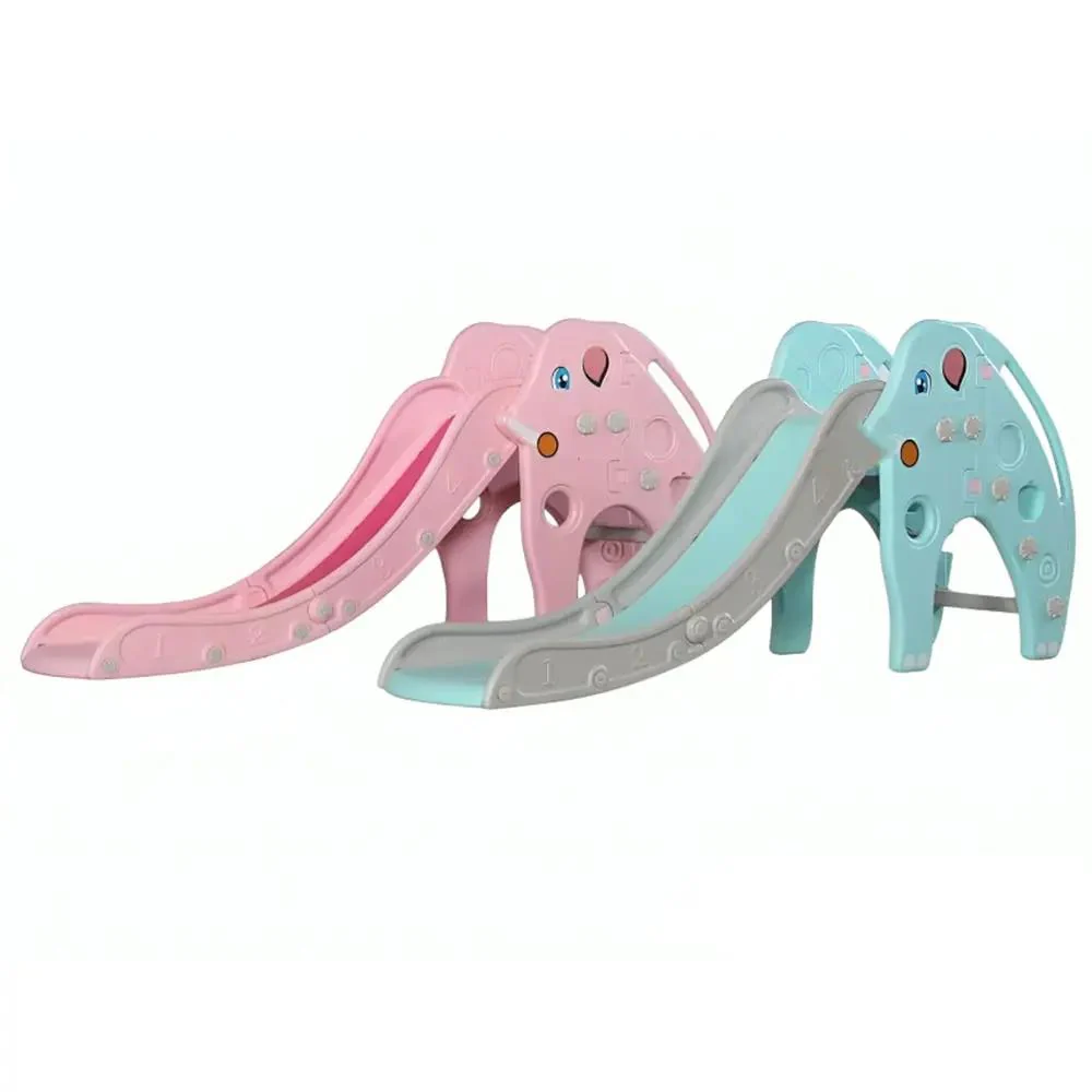 زحلاقية أطفال على شكل فيل مع سلة باسكت