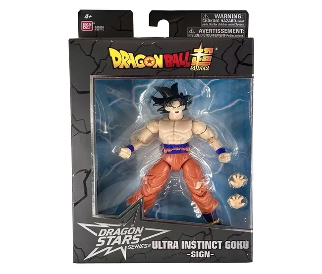 BANDAI DRAGONBALL STAR ULTRA INSTINCT GOKU ACTION FIGURE
