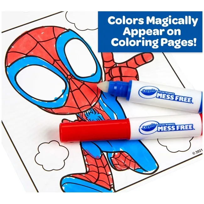 CRAYOLA SPIDEY AND FRIENDS MESS FREE ACTIVITY PAD