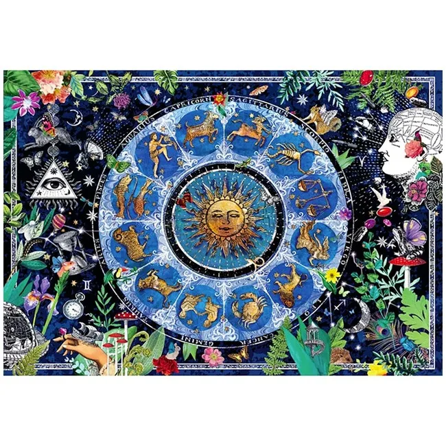 CLEMENTONI HQC ASTROLOGICAL CHART 2025 - 1000 PCS PUZZLE