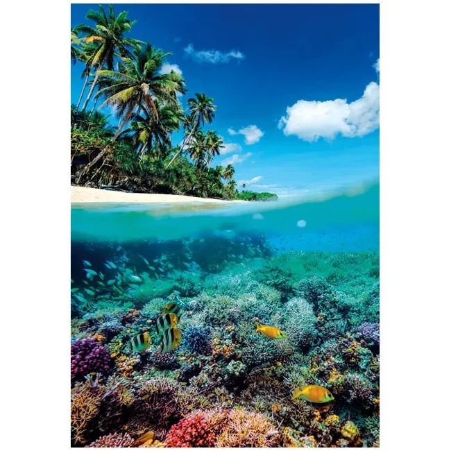 CLEMENTONI HQC SUMMER PARADISE POSTER - 1000 PCS PUZZLE