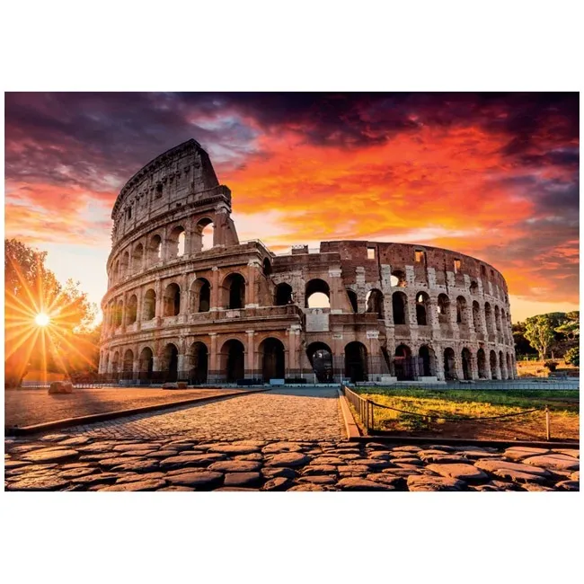 CLEMENTONI HQC ROMAN SUNSET POSTER - 1000 PCS PUZZLE