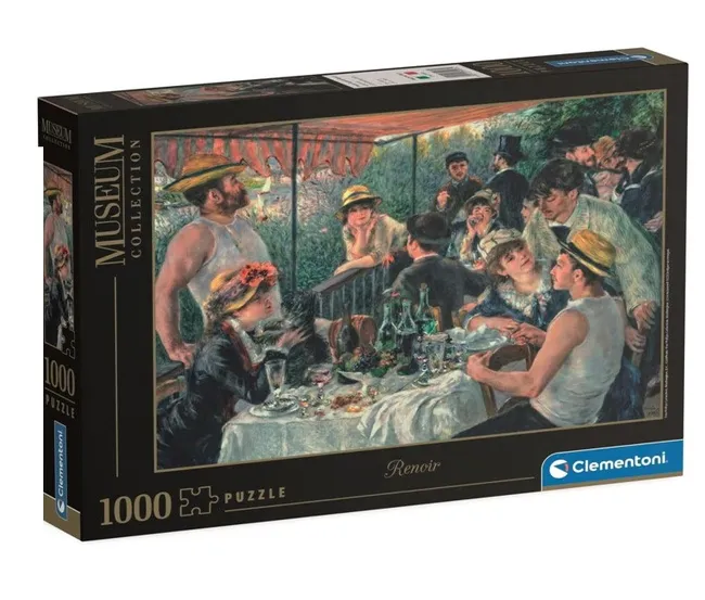CLEMENTONI HQC MUSEUM LUNCHEON OF THE BOAT - 1000 PCS PUZZLE