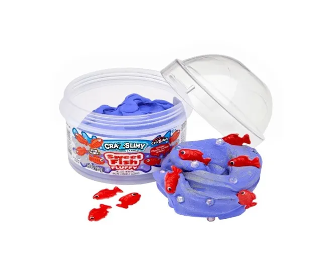 CRA-Z-ART SLIMY DOME TOPPERS JARS SWEET FISH