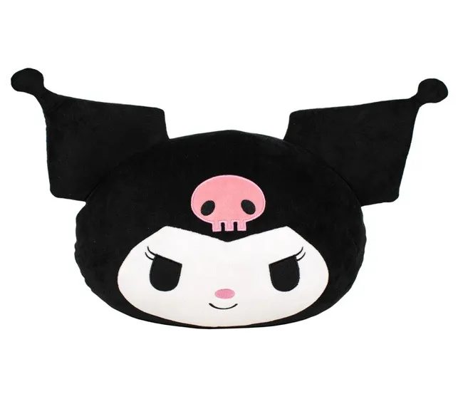 FAMOSA HELLO KITTY SUPER FLUFFY CUSHION 35 CM-BLACK