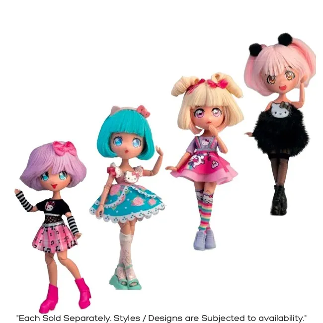 FAMOSA HELLO KITTY MANGA DOLL ASSORTED