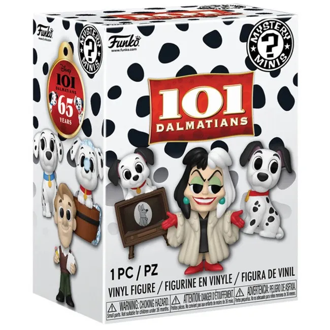 FUNKO MYSTERY MINI DISNEY: 101 DALMATIANS 12PC PDQ