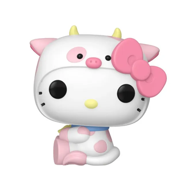 FUNKO POP ANIMATED: SANRIO-HELLO KITTY IN COW COSPLAY (EXC)