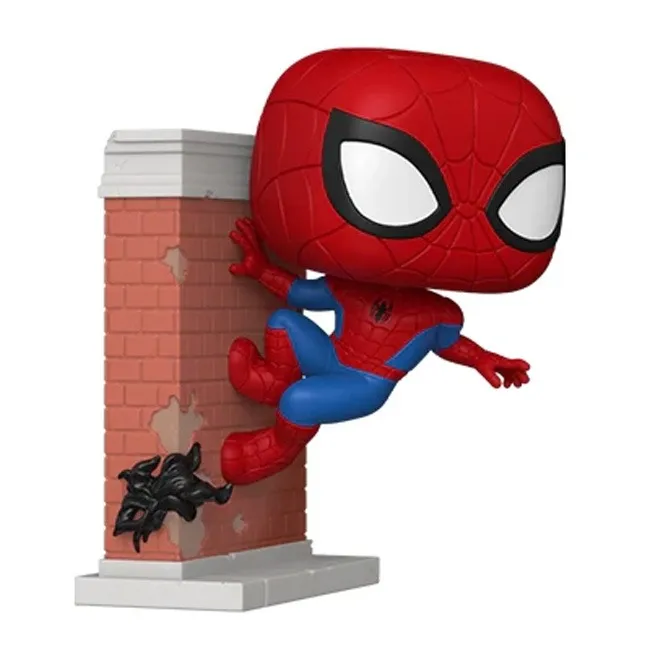 FUNKO POP PREMIUM MARVEL: SPIDER-MAN LEANING (EXC)