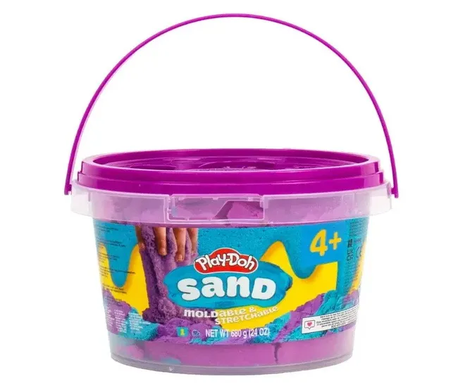 PLAYDOH SAND 1. 5LB DUO BUCKET - PINK AND BLUE
