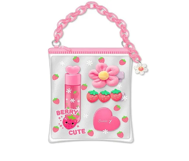 HOT FOCUS LITTLE BAG OF BEAUTY - STRAWBERRY