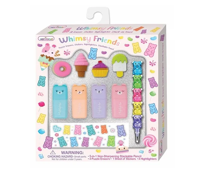 HOT FOCUS GUMMY BEARS WHIMSY FRIENDS