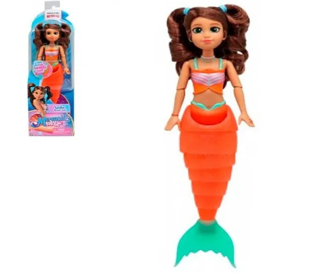 HEADSTART MERMAID MAGIC 9IN DOLL(SASHA)-28135