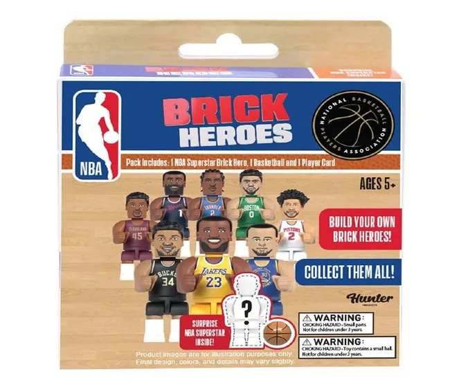 NBA BRICK HEROES: FIGURES BLIND BOX ASSORTED
