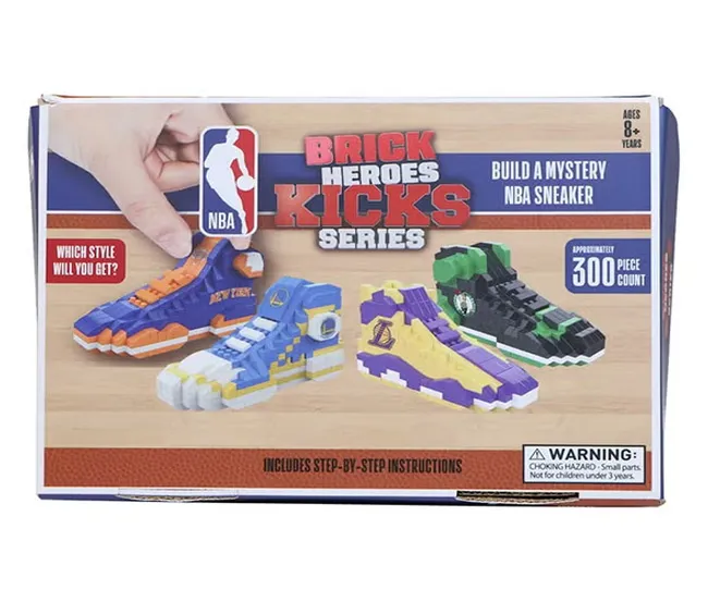 NBA BRICKS HEROES KICKS SERIES SMALL SHOES
