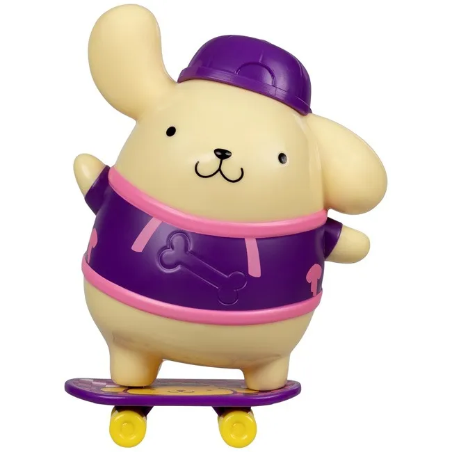 HELLO KITTY 4-INCH PREMIER POMPOMPURIN WITH SKATEBOARD
