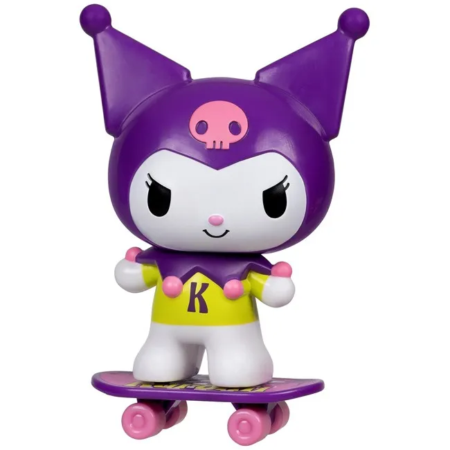 HELLO KITTY 4-INCH PREMIER KUROMI WITH SKATEBOARD