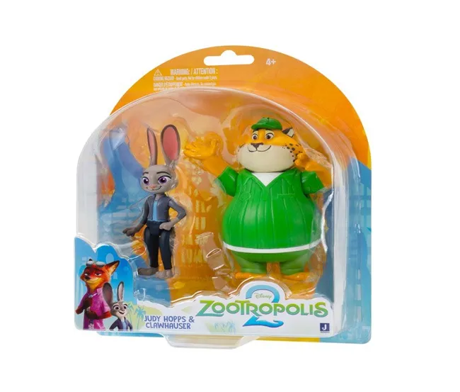 ZOOTOPIA 2 MOVIE 3IN FIGURES-(HOPPS & CLAWHAUSER)ZOTP0061