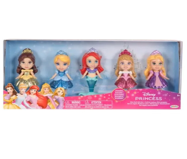 DPRINCESS MINI TODDLER GIFT SET 5 DOLLS